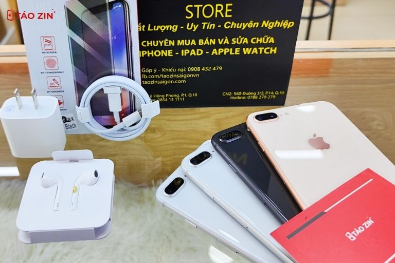 iPhone 8 Plus đang được giảm sâu tại Táo Zin, kèm bộ quà tặng khủng