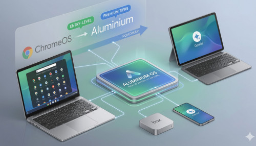 Google chuẩn bị tung Aluminum OS: Hệ điều hành hợp nhất mới giữa Android và ChromeOS