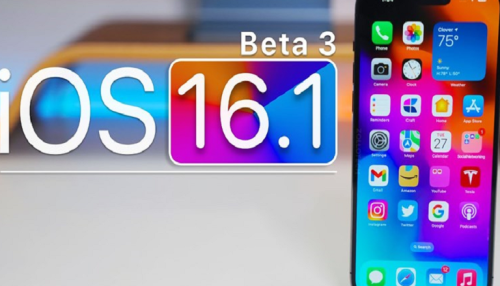 Tính năng mới trong iOS 16.1 beta 3 và iPadOS 16.1 beta 4