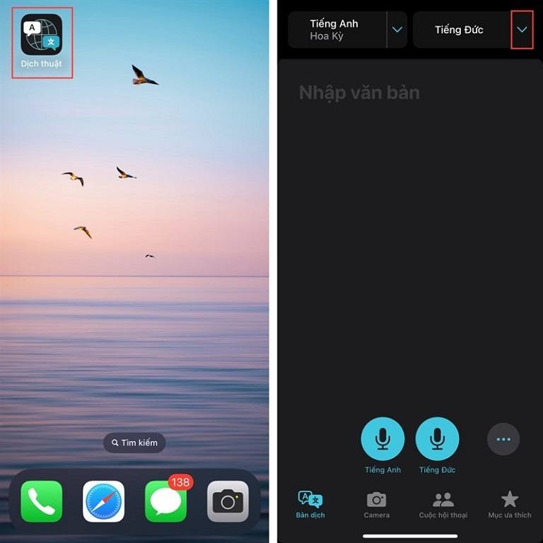 Hướng dẫn cách dịch tiếng Anh sang tiếng Việt trên iOS 16, rất 